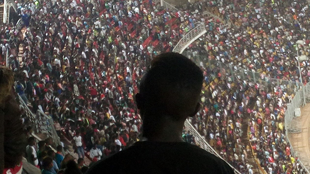 Fr&egrave;res de Saint-Jean au Cameroun, Christade 2018, stade omnisport de Yaound&eacute;