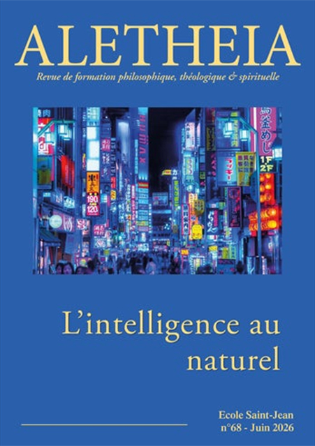 Aletheia N°68 - Intelligence au naturel